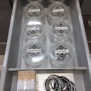 モノトーンの可愛いキッチン収納雑貨＿happystorage